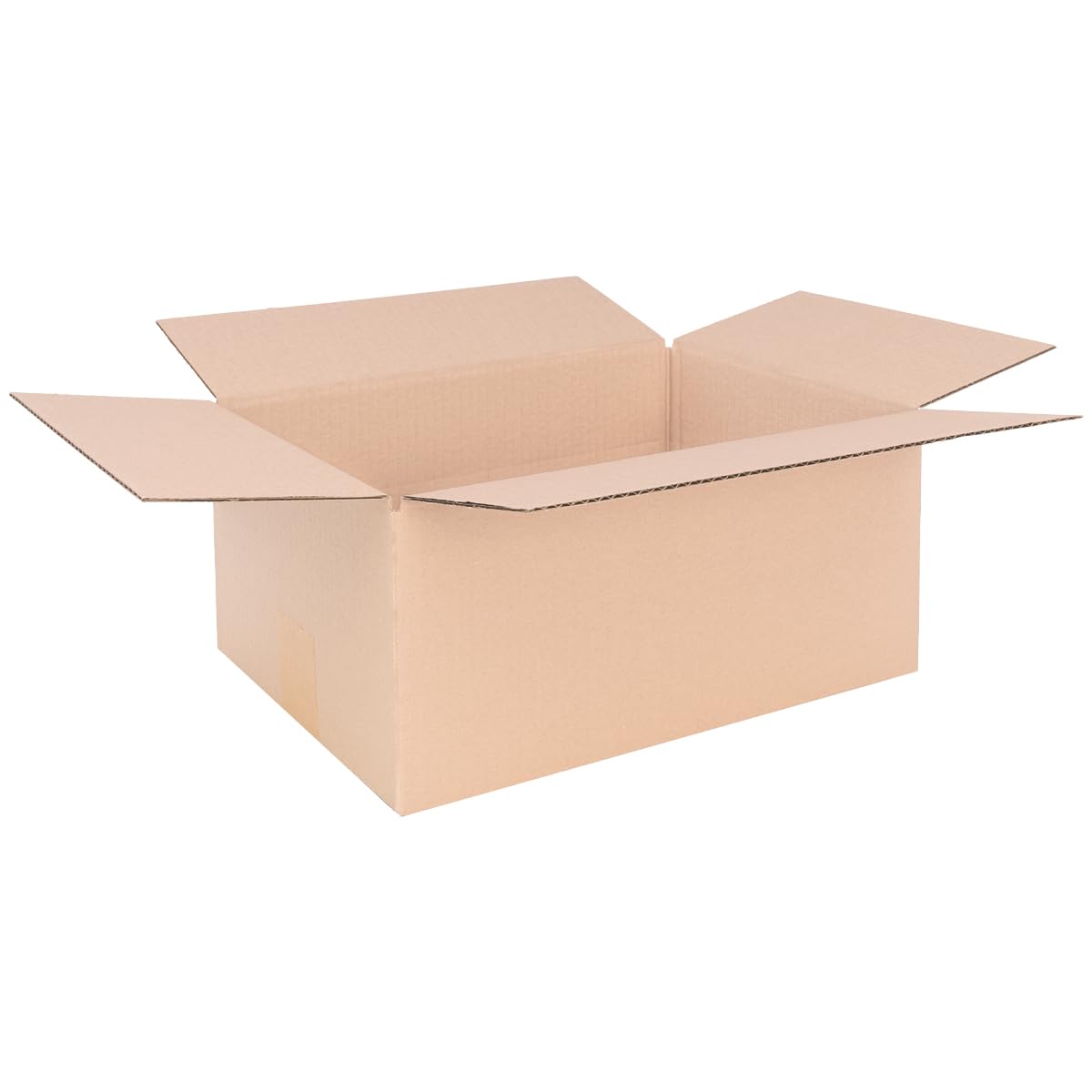 verpacking 100 Faltkartons 330x240x160mm braun KK 60 1 wellig rechteckige Versandkartons | DHL Paket 5Kg | DPD M | GLS M | H M Paket | für mittelgroße Waren, mittelgroße Versandkartons