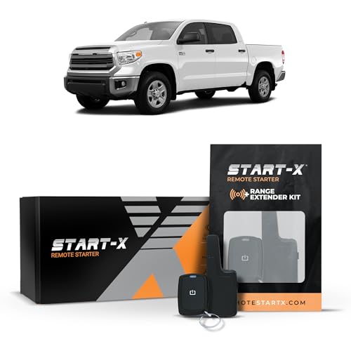 Image of Start-X Remote Starter Kit + 2000ft 1 Way Range Extender for Start-X Remote Starter Kit for Toyota Tundra (2010, 2011, 2012, 2013, 2014, 2015, 2016, 2017) with G-Key Ignition