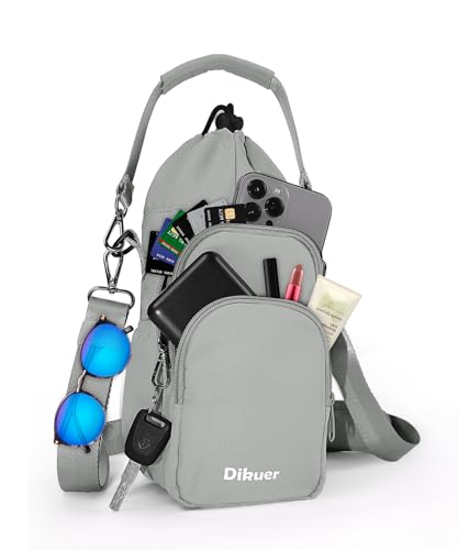 DIKUER Crossbody Water Bottle Carrier