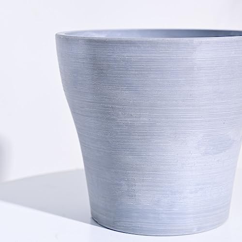 Image of UGAOO Rezer Tivoli Pots Planter for Home & Balcony Garden (Large, Light Grey)