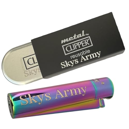 Personalised Deep Engraved lighters Multicolour Gold Silver ICY Clippers