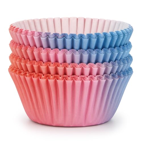 Spesh 100 Pièces Caissettes Cupcake Papier Moule Muffin Papier Taille Standard Moules Cupcakes...