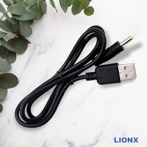 LIONX USB Battery Charging Power Charger Cable Cord for Sony Reader PRS-900 PRS-700 PRS-600 PRS-505 PRS-500 PRS-300 PRS-500 PRS500 PRS-505 PRS505 PRS-600 PRS600 PRS-700 PRS700
