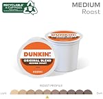 Dunkin' Original Blend Medium Roast Ground Coffee, (45 oz),