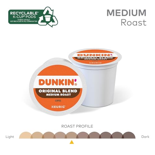 Image of Dunkin' Donuts Original Medium Roast Coffee, 22 Pods /BX