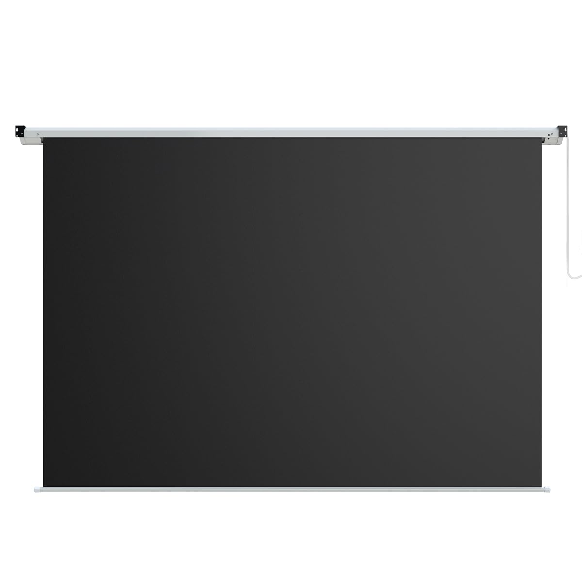 PRIXTON Pantalla de Proyección Cinema MAX con Motor eléctrico, Control Remoto y Manual, Pantalla de 100 Pulgadas, 4 Capas, Material PVC Antiarrugas Lavable