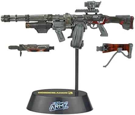 Borderlands 3 MicroArmz Collectible Replica, Customize Your Weapon’s Scope, Barrel, & Stock, Bonus Loot Gun Accessories Included (Vladof A)