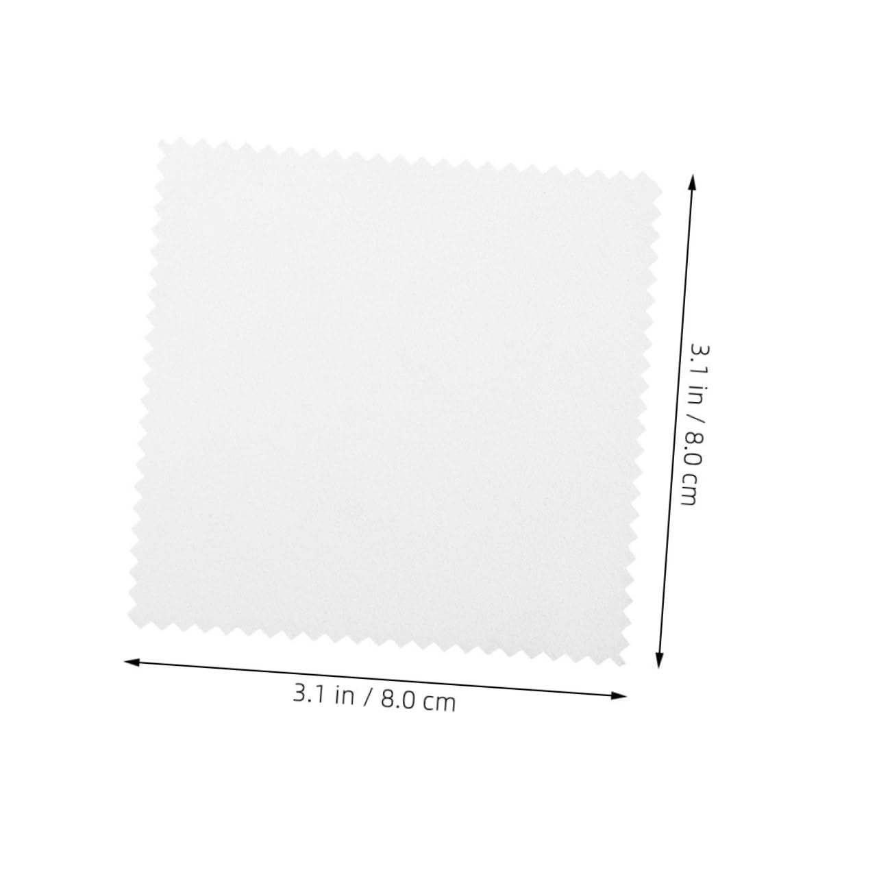 Cabilock 4 Set di Panni per La Pulizia dei Gioielli Lucidatura dei Gioielli in Argento Pulizia dei Gioielli Panno Quadrato per Lucidatura 100 Pezzi * 4