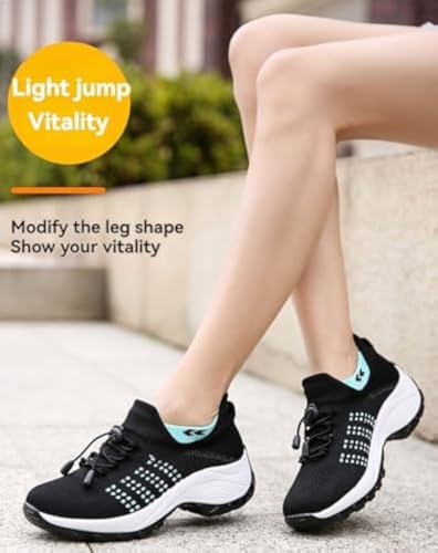 Generic Women's Comfort Wear Orthowear Shoes, Orthopedic, Plantar Fasciitis, Black, One Size4