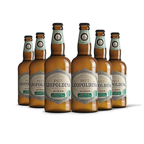 Kit Com 6 Unid. Cerveja Witbier Leopoldina 500 Ml