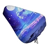 Comics Pegasus - Funda para asiento de bicicleta, impermeable, con cordón
