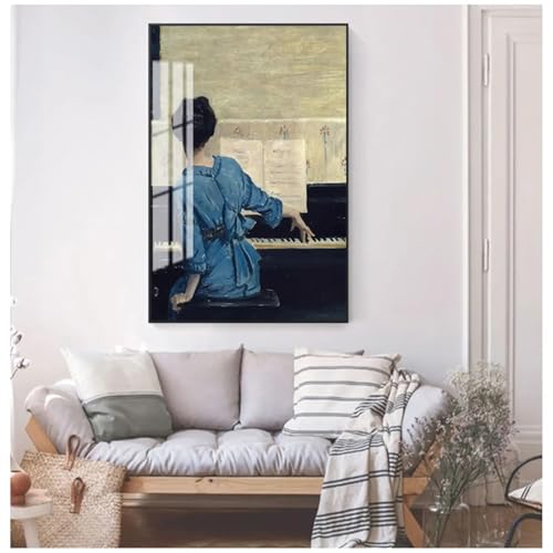 Affiche vintage piano TONGYINLI pour décorer un grand mur - 4