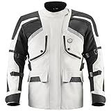 ILM Motorcycle Jacket Adventure Mens Riding Armored...