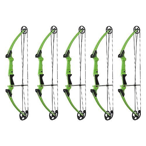 Genesis Archery 5 Pack Original Compound Bow - Adjustable Riser, 15