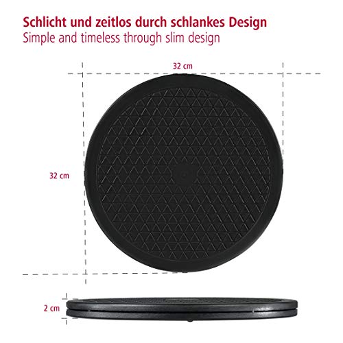 HAMA Supporto universale girevole per TV, nero, 80 kg (Ø 32 cm) - 3