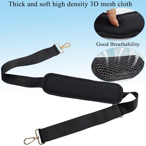 Soft Long Shoulder Strap Pad, Removable & Breathable & Thick Backpack Strap Pads for Bag Strap4