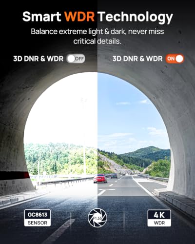 70mai M310 Plus 4K Dash Cam Front with Night Vision - image 9
