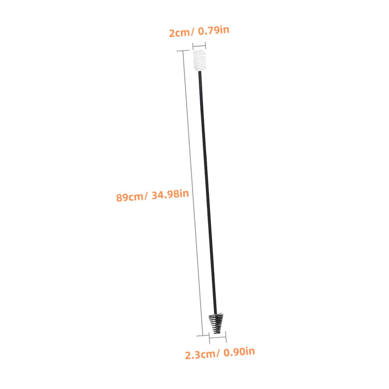 HANABASS Saxophone Cleaning Brush and Flute Double Headed Brush for Instrument Maintenance for Saxophone and Flute Care Essential Music Supply