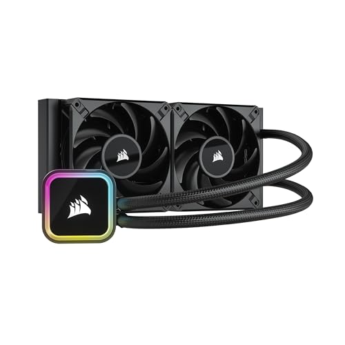 ⭐︎H100 RGB CW-9060053-WW 水冷クーラー⭐︎ H100 RGB 240mm Liquid CPU Cooler