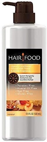 Hair Food Gluten Free Quench Peach and Honey Conditioner 17.9oz