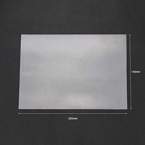 Fysetc 5Pcs Fep Film Release Films 200 X 140 X 0.15Mm, Photon-Mono Fep Replacement High Transmittance For 3D Printer Resin Elego Mar//Mar 2 Pro/Mar 3/Anycubi Photn Mono4K/Phrozn Sonic Mini 4K/Ld-002R #TOP2
