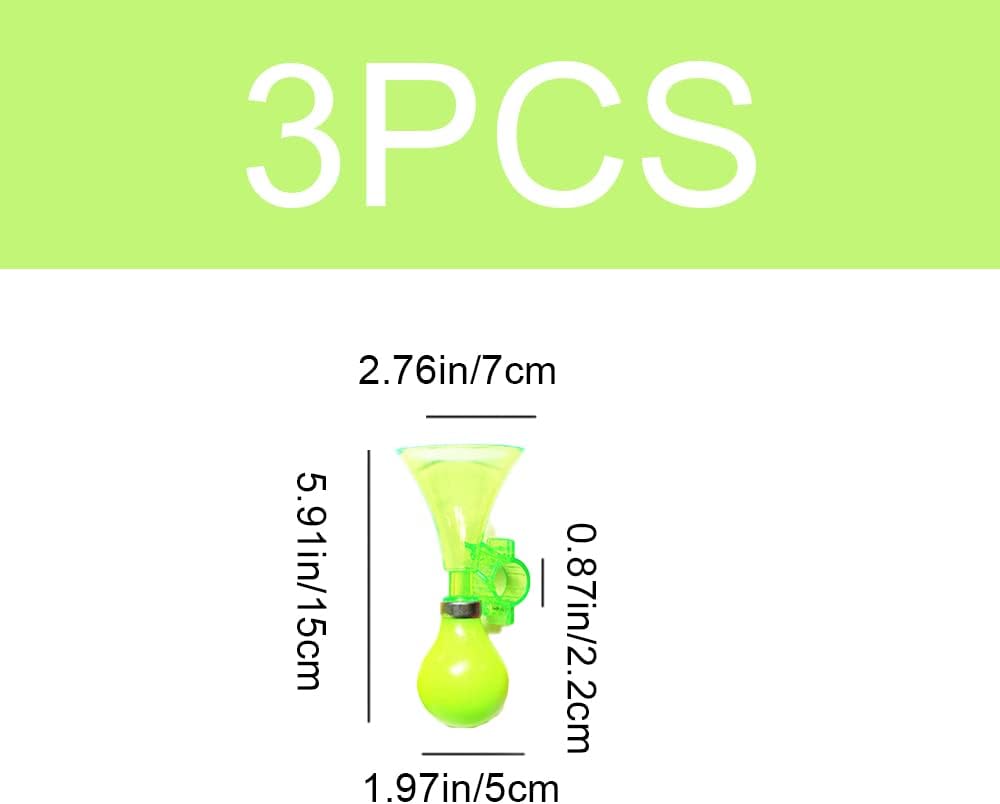 3 Pack Kids Bike Horn, Clown Bicycle Horn for Scooter & Bike Bell