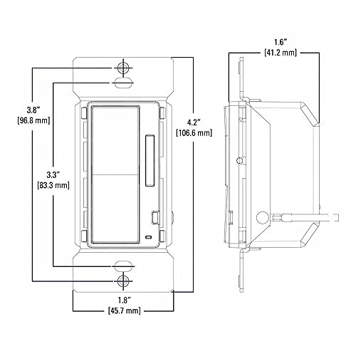 Halo Home In-Wall Accessory Dimmer For Use With Halo Home Smart Lights, White #TOP1
