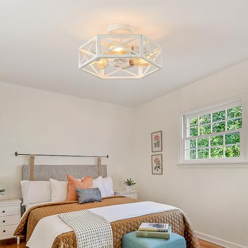 Xsdetu 3-Light Flush Mount Ceiling Light Fixture thumb #2