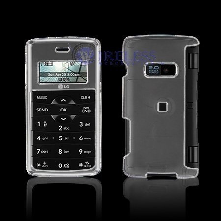 Reinforced Plastic Phone Protector Case Cover Transparent Clear For LG enV2 VX9100