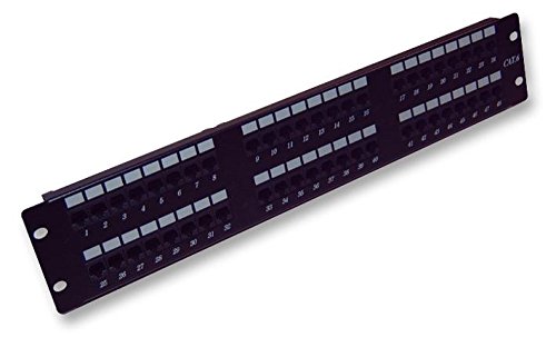 Patch Panel, 48 porte CAT 6, Patch Panel Connettori Qtà X 1