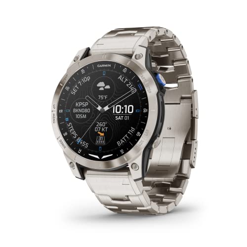 Garmin-D2-Mach-1-Touchscreen-Aviator-Smartwatch-with-GPS-Moving-Map-Aviation-Weather-Health-and-Wellness-Features-and-More-Vented-Titanium-Bracelet