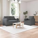 Entretien simple et convivial La housse amovible facilite le nettoyage et le maintien du canapé en bon état pour un usage intérieur durable, vous offrant un meuble fonctionnel qui invite à la détente et à la convivialité dans votre espace.