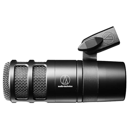 Audio-Technica 2040 Micrófono Dinámico Hipercardioide Para Podcast Negro