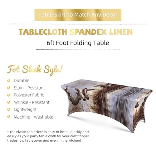 Nappe de table élasthanne lavable : la protection chic de vos fêtes - 6