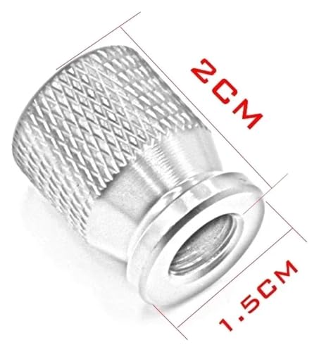 2pcs CNC Aluminio Tapas de Válvula de Neumático para Motocicleta Accesorios Compatible con Nmax N-max 125 155 2017 2018 2019 2020-2023 miniatura 3