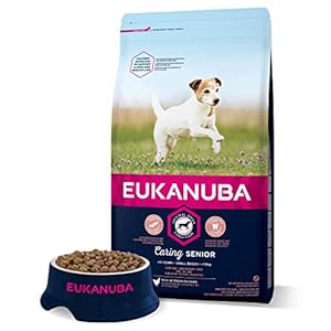 Eukanuba Chien Senior Nourriture sèche Pour Petite Race Poulet 3kg