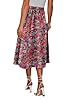 Magritta Women’s Bohemian Ditsy Floral Midi Skirt ... #3