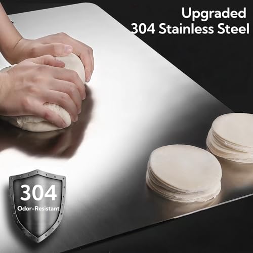 Pack de 2 tablas de cortar acero inoxidable 40x30 cm miniatura 6