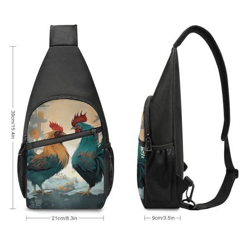 Sling Bag para hombre y mujer mochila pequeña miniatura 2