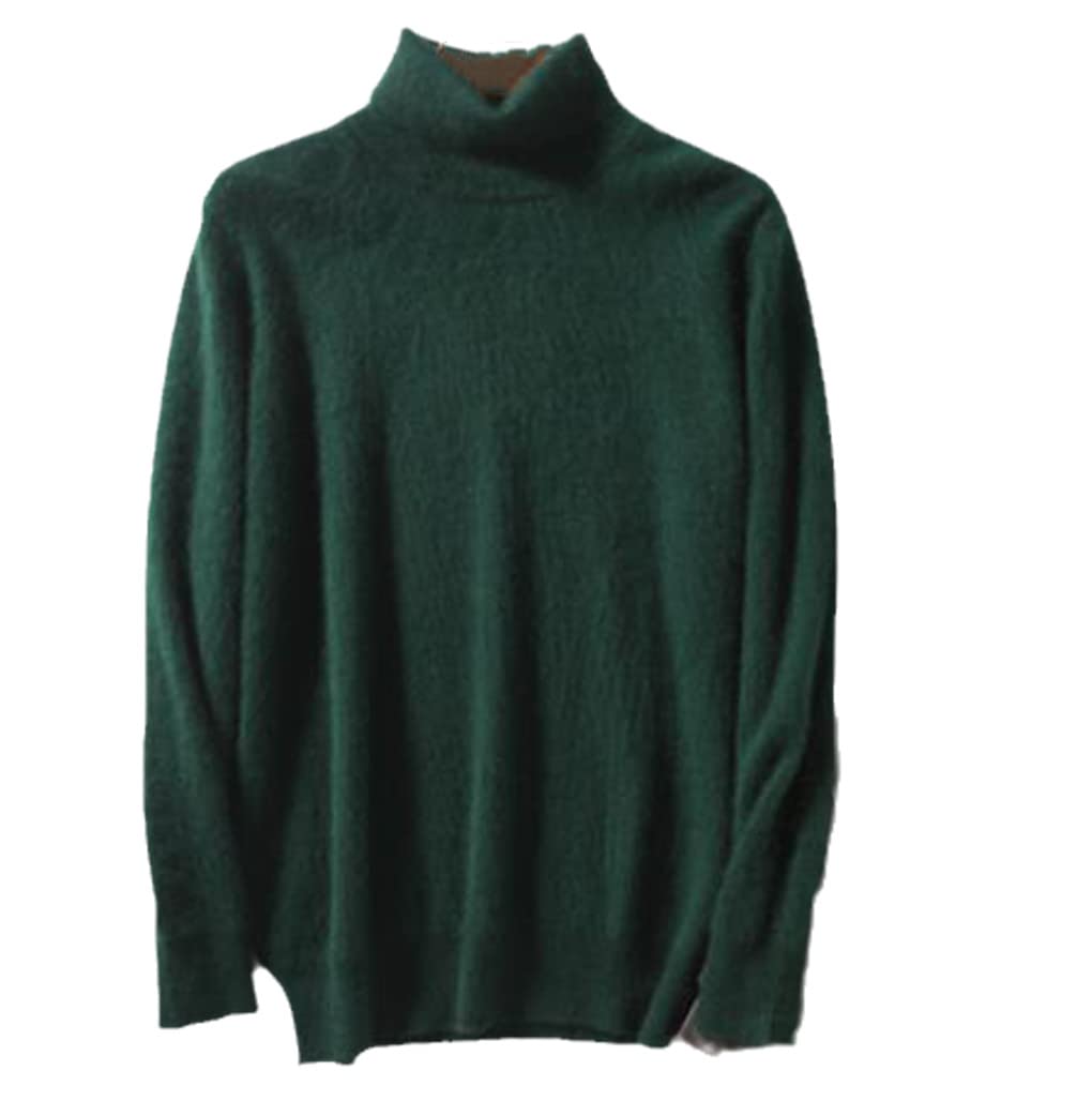 Golf męski sweter z norek kaszmir jesień zima sweter ciepły męski sweter sweter sweter, GN, XXL