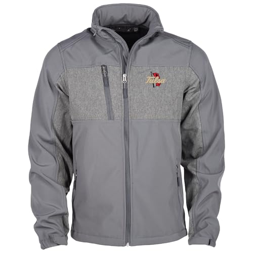 Image of dunbrooke Men's Navy Tennessee Titans Zephyr Softshell Full-Zip Jacket