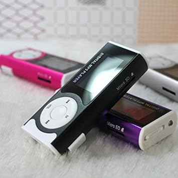 Portable Mini Digital Mp3 Music Player LCD Display Led Torch Tf/Microsd Card Slot Memory Card not included