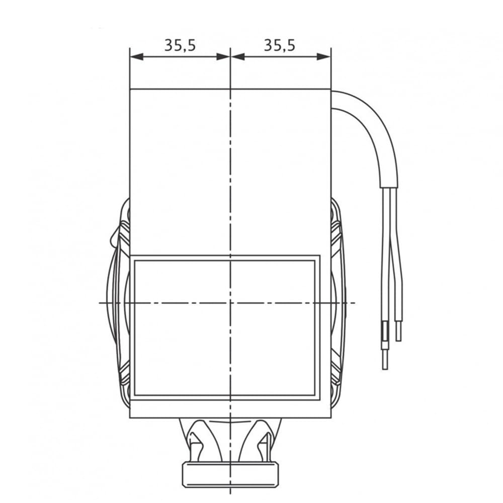 WILO Yonos Para ST15/7 IPWM2 Hocheffizienzpumpe – Solarpumpe/Umwälzpumpe mit PWM-Steuerung für Heizungs- und Solarthermieanlagen, 230V