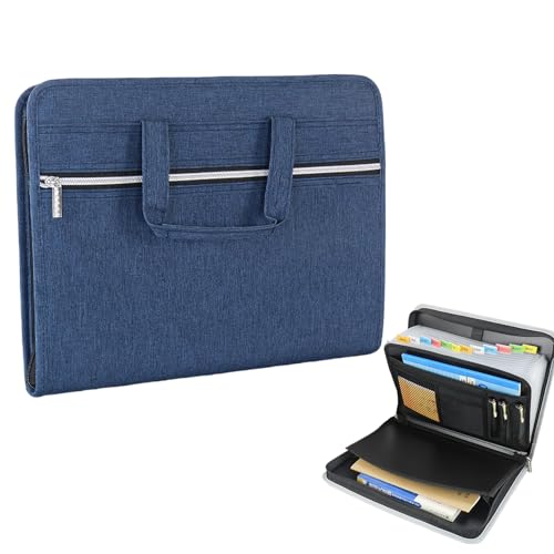Classeur extensible avec poignée ergonomique et trieur à grande capacité 400 feuilles