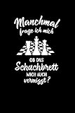  Schachspieler: Ob Schach mich vermisst?: Notizbuch / Notizheft für Chess Schach-Meister Schachspieler-in A5 (6x9in) dotted Punktraster