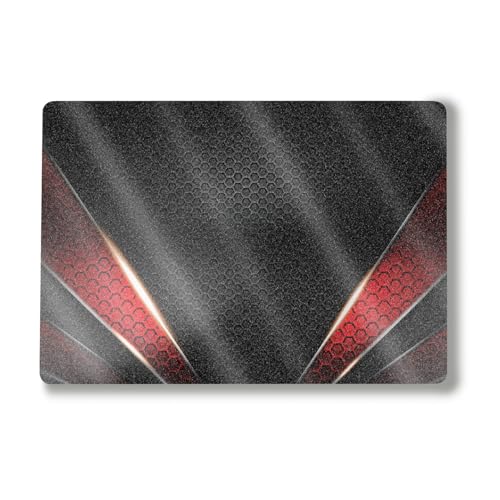 Glossy Glitter Laptop Skin Compatible with Alienware M18 R2 (2024) - Hex Rays - Premium 3M Vinyl Protective Wrap Decal Cover - Easy to Apply | Crafted in The USA by MightySkins