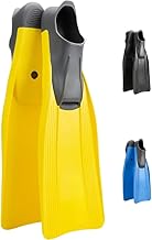 زعانف طويلة للسباحة والبطولات الرياضية للسباحة والغطس والصيد ( متعدد الألوان )