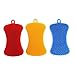 Silicone Sponge Dish Washing Kitchen Gadgets Brush Accessories (3 Pack) - Food Grade Reusable Sponges for Dishes， Heat Resistant and Without Bpa，Double Sided Silicon Brush - 3 Colors