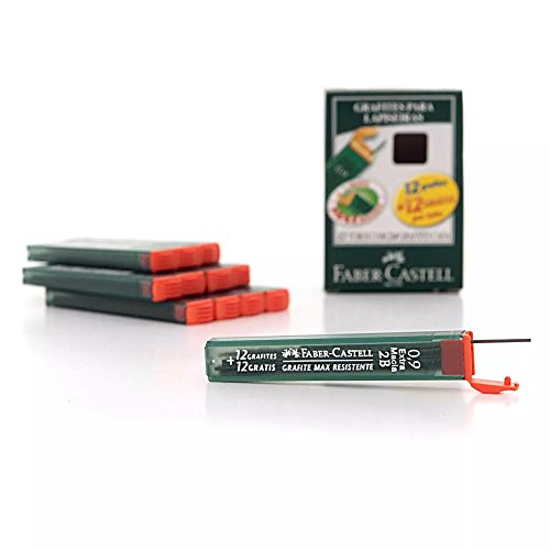 Minas Grafite 0.9mm HB com 24 Grafites Faber-Castell