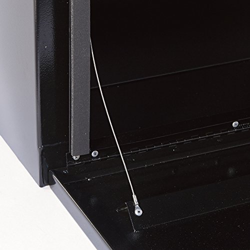 Northern Tool Top-Mount Truck Tool Box - Steel, Gloss Black, T-Handle Latches, 72In. X 12In. X 16In. Model Number 36212789 #TOP7